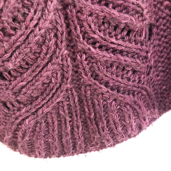 Anthropologie Moth Lace Front Cowl Neck Sweater - Picture 4 of 6